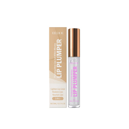 Long Lasting Lip Plumper Oil Lightening Melanin Dry Skin Repair Lip Fine Lines Nourishing Pink Lip Balm Sexy Lipgloss Cosmetics