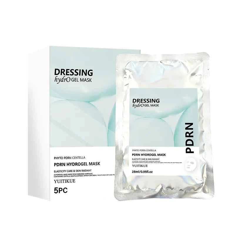 YUITIKUE PDRN Hydrogel Dressing Mask Centella Extract Intensive Hydration Calm Irritation Comfort Fit Facial Mask 28ml