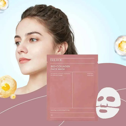 Bio-Collagen Face Mask Hydrating Overnight Hydrogel Moisturizing Facial Mask VC Whitening Anti-Aging Skincare  1/2/5/10/20pcs