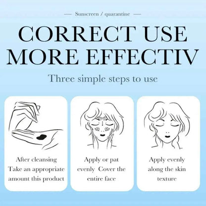Sadoer Three-Color Isolation and Correction Cream, Contouring and Concealing Cream, Evens Out Skin Tone, Covers Blemishes, and Maintains a Long-Lasting Makeup Effect