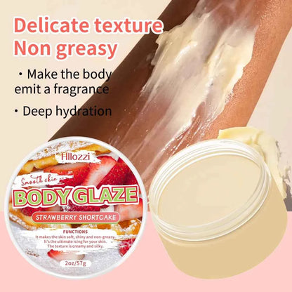 Body Glaze & Body Oil Combination Various flavors Non-greasy Hydrating and moisturizing Body Lotion Massag