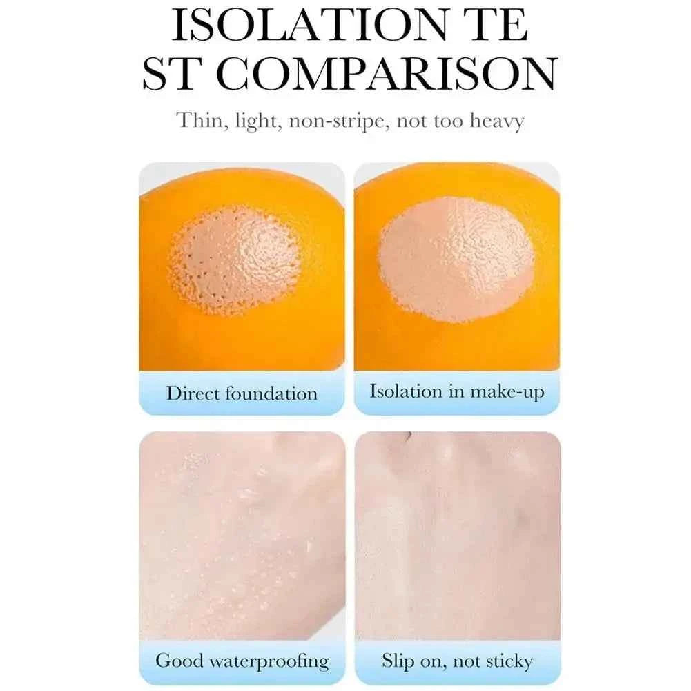Sadoer Three-Color Isolation and Correction Cream, Contouring and Concealing Cream, Evens Out Skin Tone, Covers Blemishes, and Maintains a Long-Lasting Makeup Effect