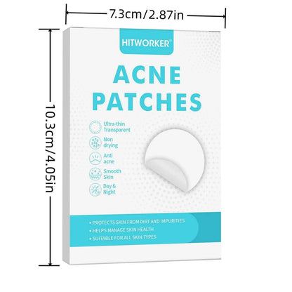 40/400 Pieces Hydrocolloid Acne Patches per Box Alcohol-Free Gentle Non-Irritating Blemish Covering Sticker for Pimples