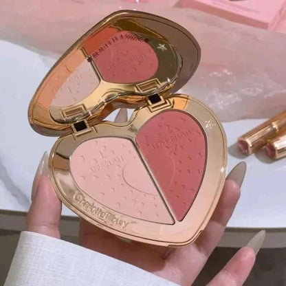 Charlotte Tilbury Liquid Blush Heart Two-tone Blush Pillow Talk Lip and Cheek Glow Unreal Blush Healthy Glow Stick Cheek To Chic