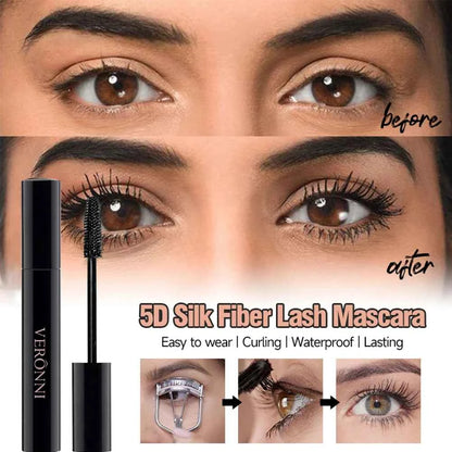 7 color quick-drying mascara thick curling waterproof and sweat-proof color mascara multi-color non-smudge curling mascara