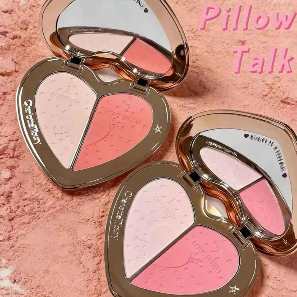 Charlotte Tilbury Liquid Blush Heart Two-tone Blush Pillow Talk Lip and Cheek Glow Unreal Blush Healthy Glow Stick Cheek To Chic