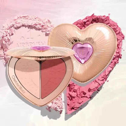 Charlotte Tilbury Liquid Blush Heart Two-tone Blush Pillow Talk Lip and Cheek Glow Unreal Blush Healthy Glow Stick Cheek To Chic