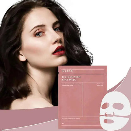 Bio-Collagen Face Mask Hydrating Overnight Hydrogel Moisturizing Facial Mask VC Whitening Anti-Aging Skincare  1/2/5/10/20pcs