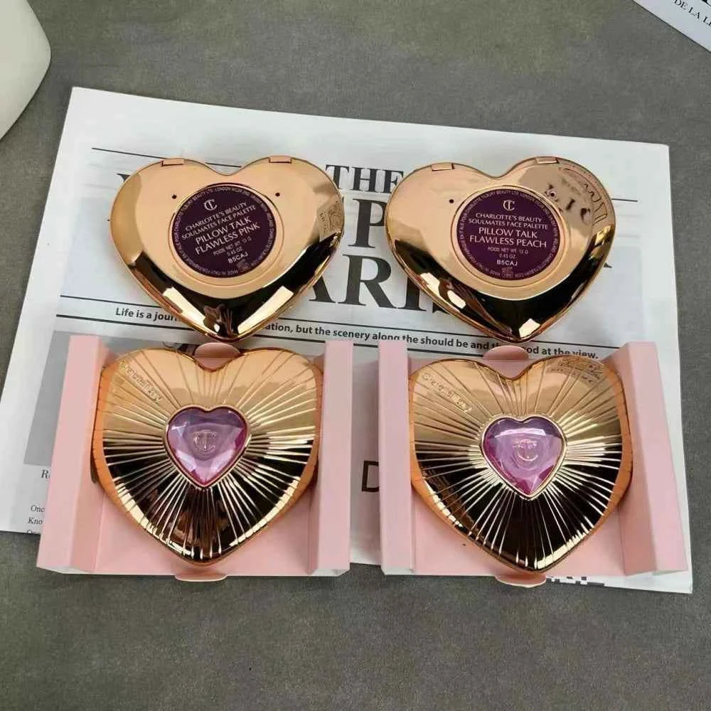 Charlotte Tilbury Liquid Blush Heart Two-tone Blush Pillow Talk Lip and Cheek Glow Unreal Blush Healthy Glow Stick Cheek To Chic