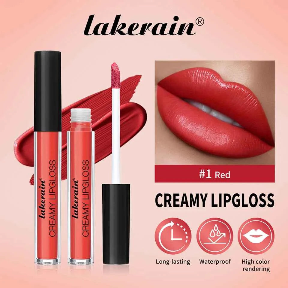 Waterproof Liquid Lipstick 8 Color Vitamin E Makeup Sets Lip Glosses Lip Plumpers Lip Cream Valentine's Day Gifts