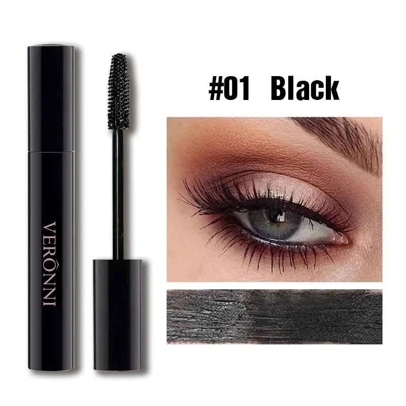 7 color quick-drying mascara thick curling waterproof and sweat-proof color mascara multi-color non-smudge curling mascara
