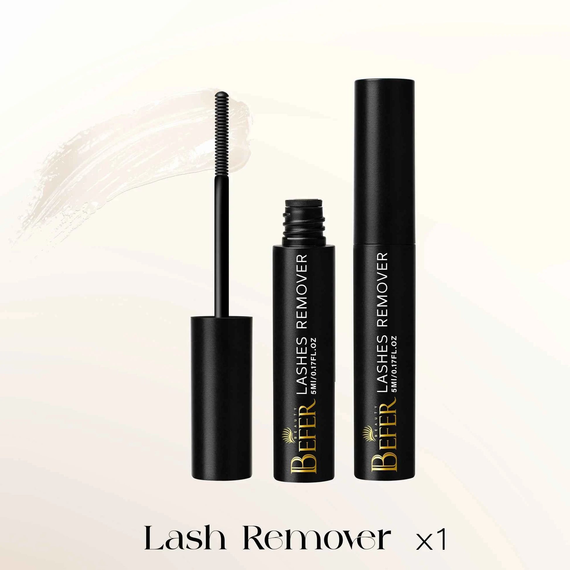 BEFER Glue For Eyelashes 2in1 Lash Bond And Seal Eyelash Glue+Eyelash Remover Waterproof Eyelashes Adhesives Strong Fixed Lash