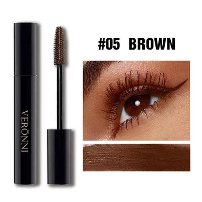 7 color quick-drying mascara thick curling waterproof and sweat-proof color mascara multi-color non-smudge curling mascara
