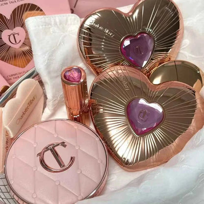 Charlotte Tilbury Liquid Blush Heart Two-tone Blush Pillow Talk Lip and Cheek Glow Unreal Blush Healthy Glow Stick Cheek To Chic