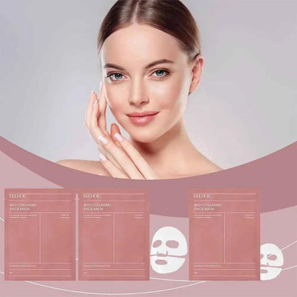 Bio-Collagen Face Mask Hydrating Overnight Hydrogel Moisturizing Facial Mask VC Whitening Anti-Aging Skincare  1/2/5/10/20pcs