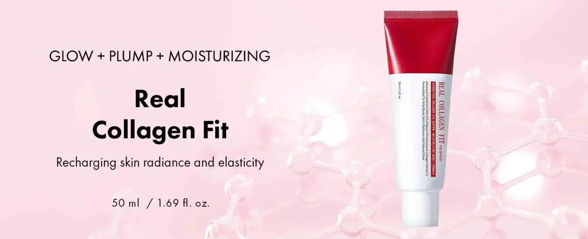 Real Collagen Fit, Collagen Wrapping Mask, Collagen 670,000ppm, Peel Off Facial Mask for elasticity, Hydrating, Glow, Glass Skin
