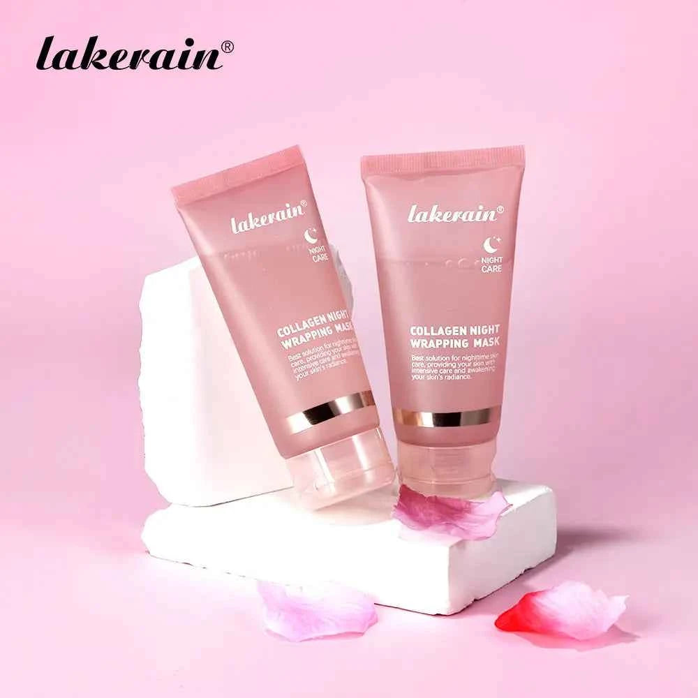 Korean Deep Collagen Mask Peel Off Mask Face Anti Wrinkle Lifting  Skin Care Masks Bio Pack Night Wrapping Woman Overnight Skin