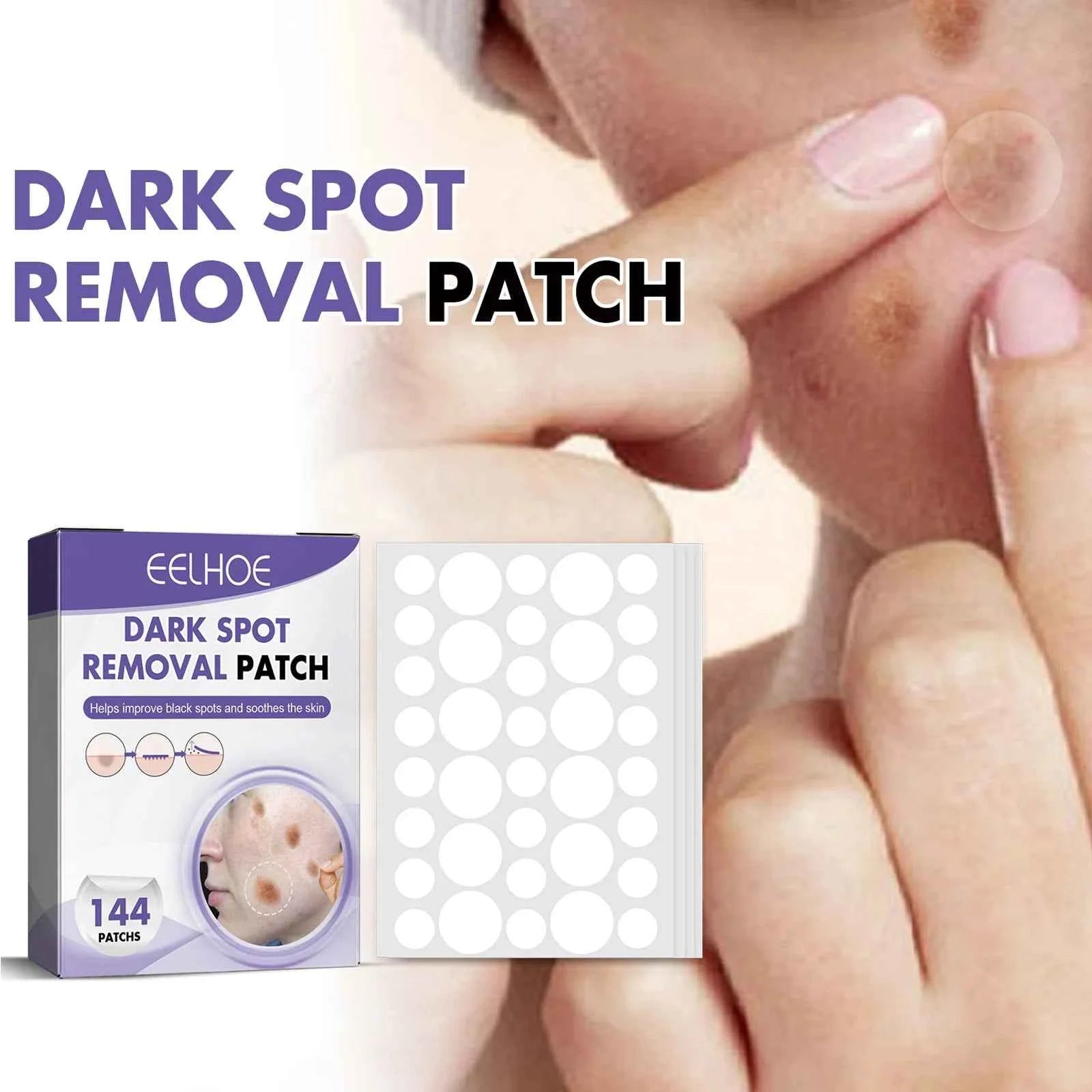 Dark Spot Correcting Patches Freckles Remover Brightening Fade Fade Dark Spots Lightening Melasma Facial Invisible Care Stickers