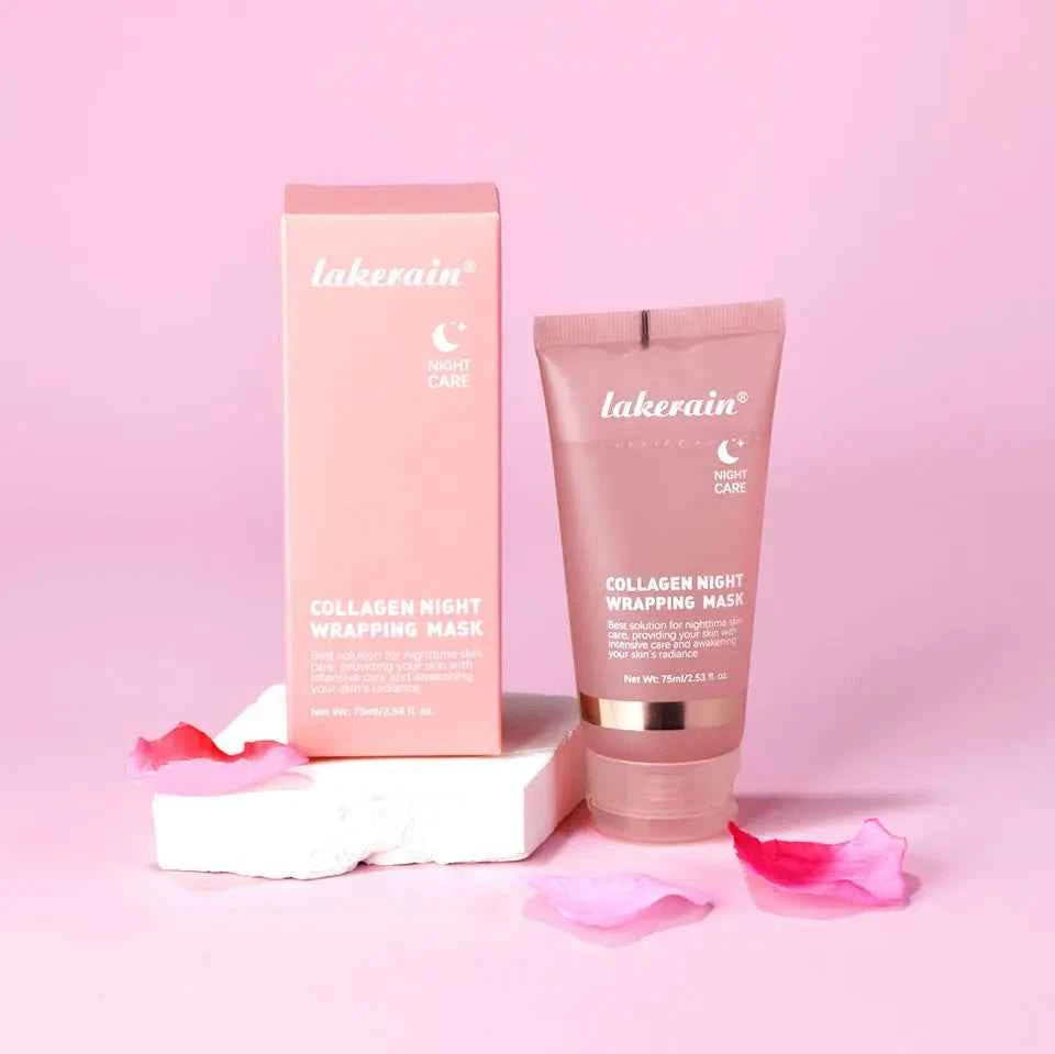 Korean Deep Collagen Mask Peel Off Mask Face Anti Wrinkle Lifting  Skin Care Masks Bio Pack Night Wrapping Woman Overnight Skin