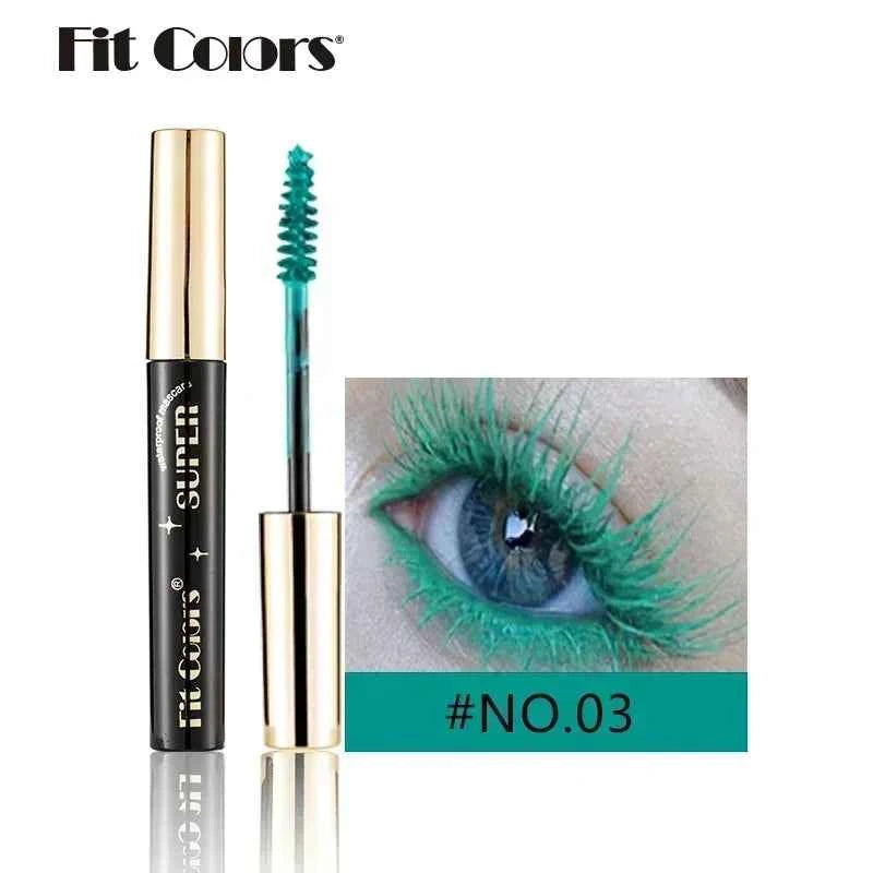 5D Silk Fiber Mascara Lash Color Mascara Waterproof 14 Colors 3D Mascara Eyelash Extension Thick Lengthening Eye Lashes Cosmetic