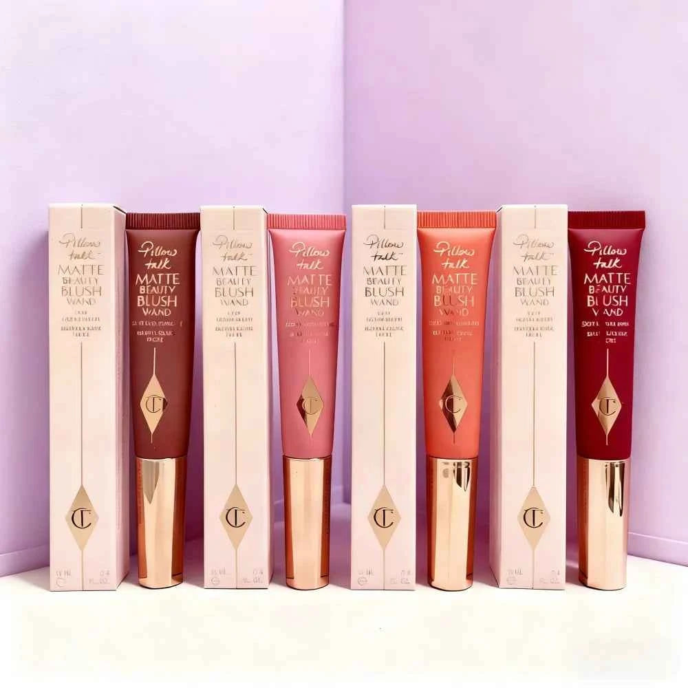 Charlotte Tilbury Liquid Blush Heart Two-tone Blush Pillow Talk Lip and Cheek Glow Unreal Blush Healthy Glow Stick Cheek To Chic