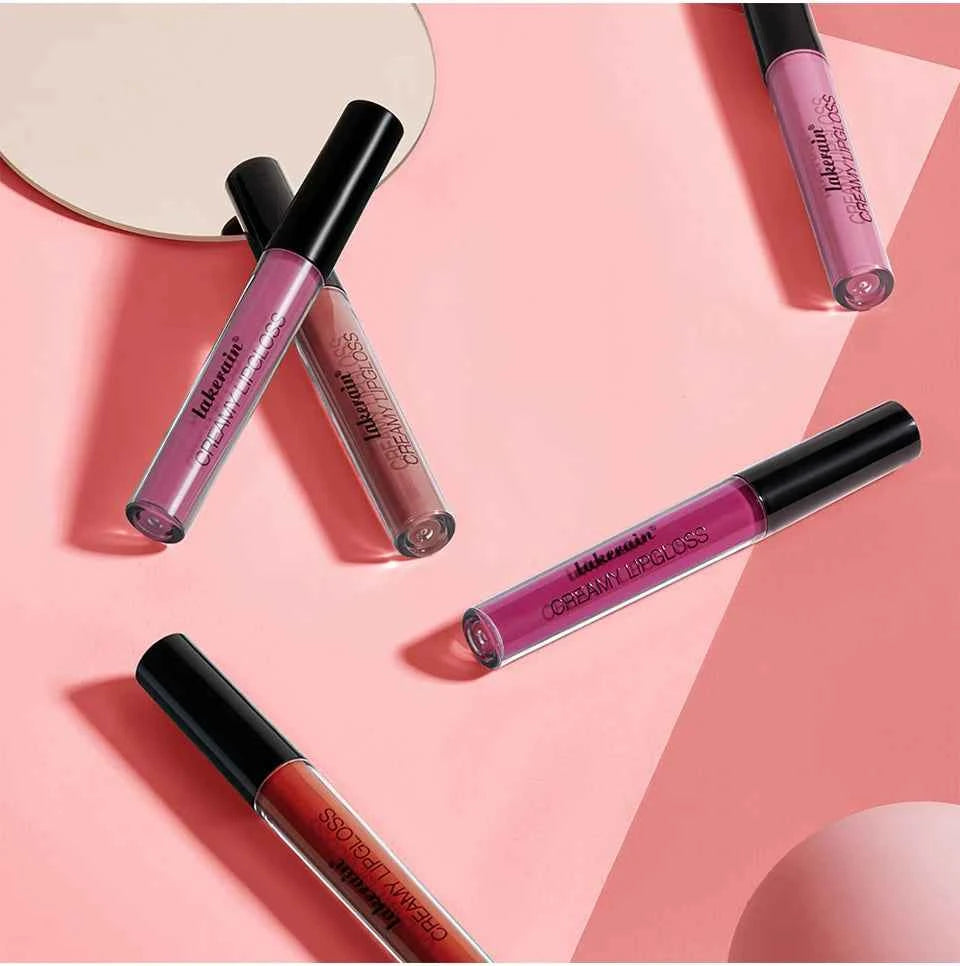 Waterproof Liquid Lipstick 8 Color Vitamin E Makeup Sets Lip Glosses Lip Plumpers Lip Cream Valentine's Day Gifts