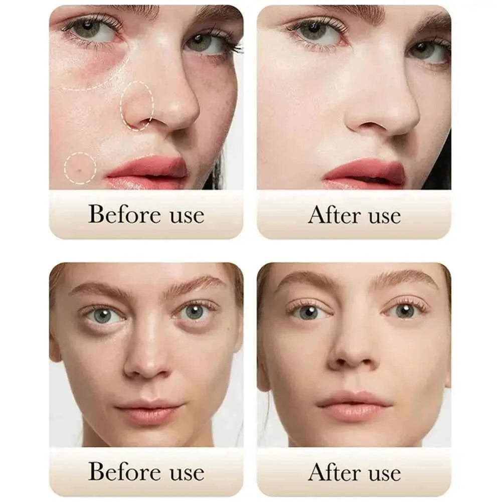 Sadoer Three-Color Isolation and Correction Cream, Contouring and Concealing Cream, Evens Out Skin Tone, Covers Blemishes, and Maintains a Long-Lasting Makeup Effect