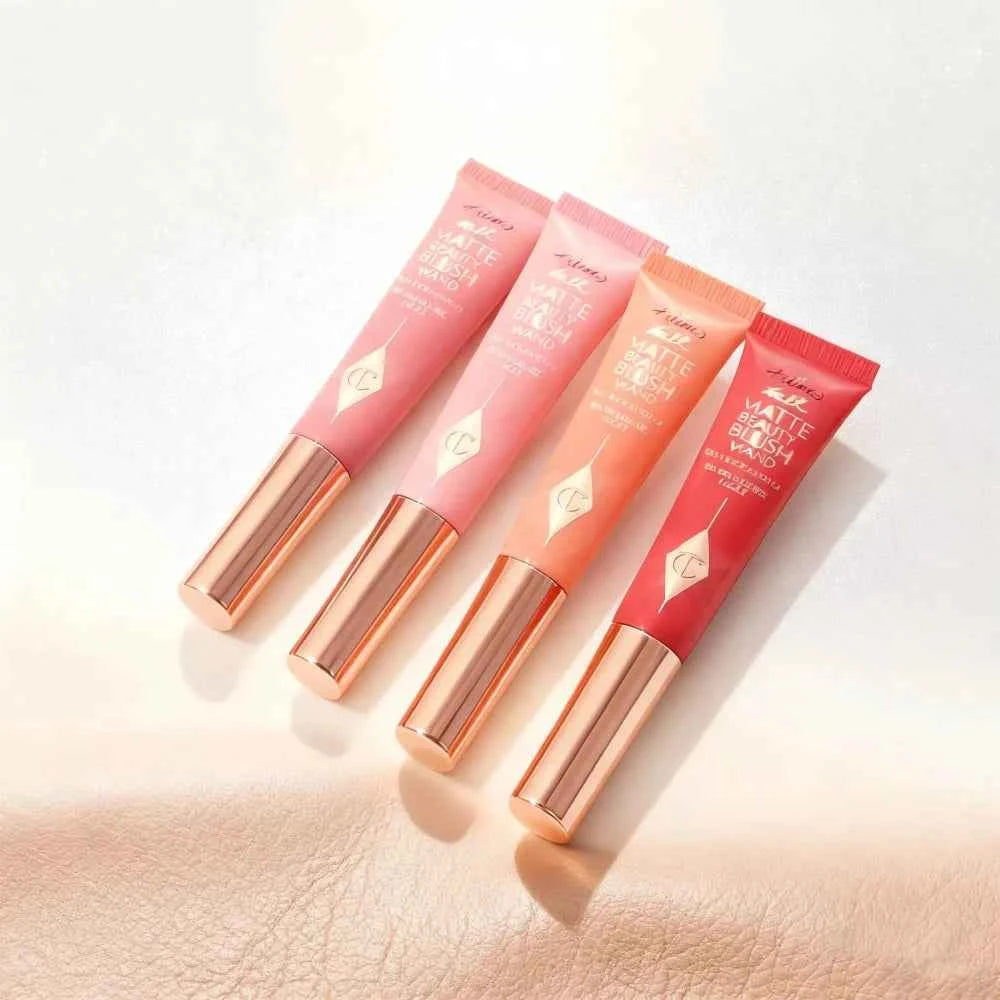 Charlotte Tilbury Liquid Blush Heart Two-tone Blush Pillow Talk Lip and Cheek Glow Unreal Blush Healthy Glow Stick Cheek To Chic